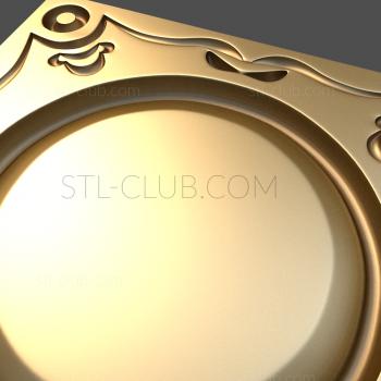 3D модель Квадратная тарелка (STL)